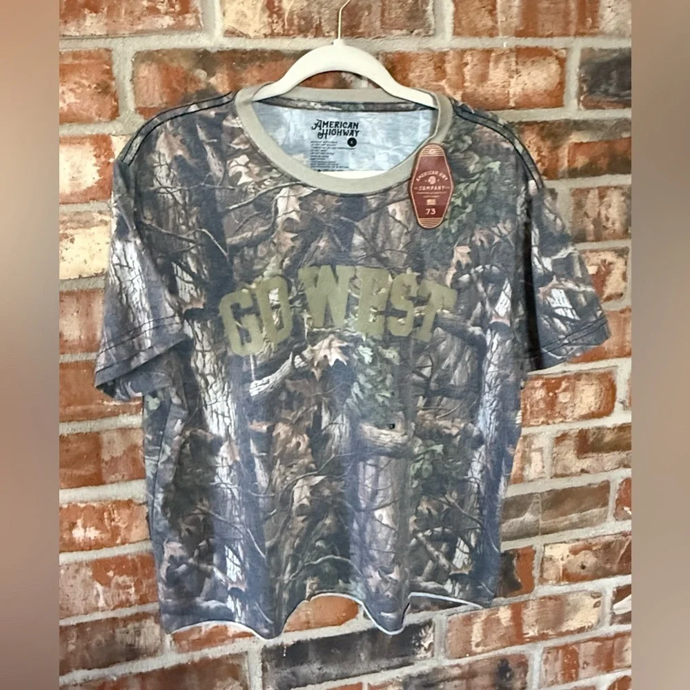 Buckle American Highway Go West Camo Graphic Tee - Picture 3 of 8